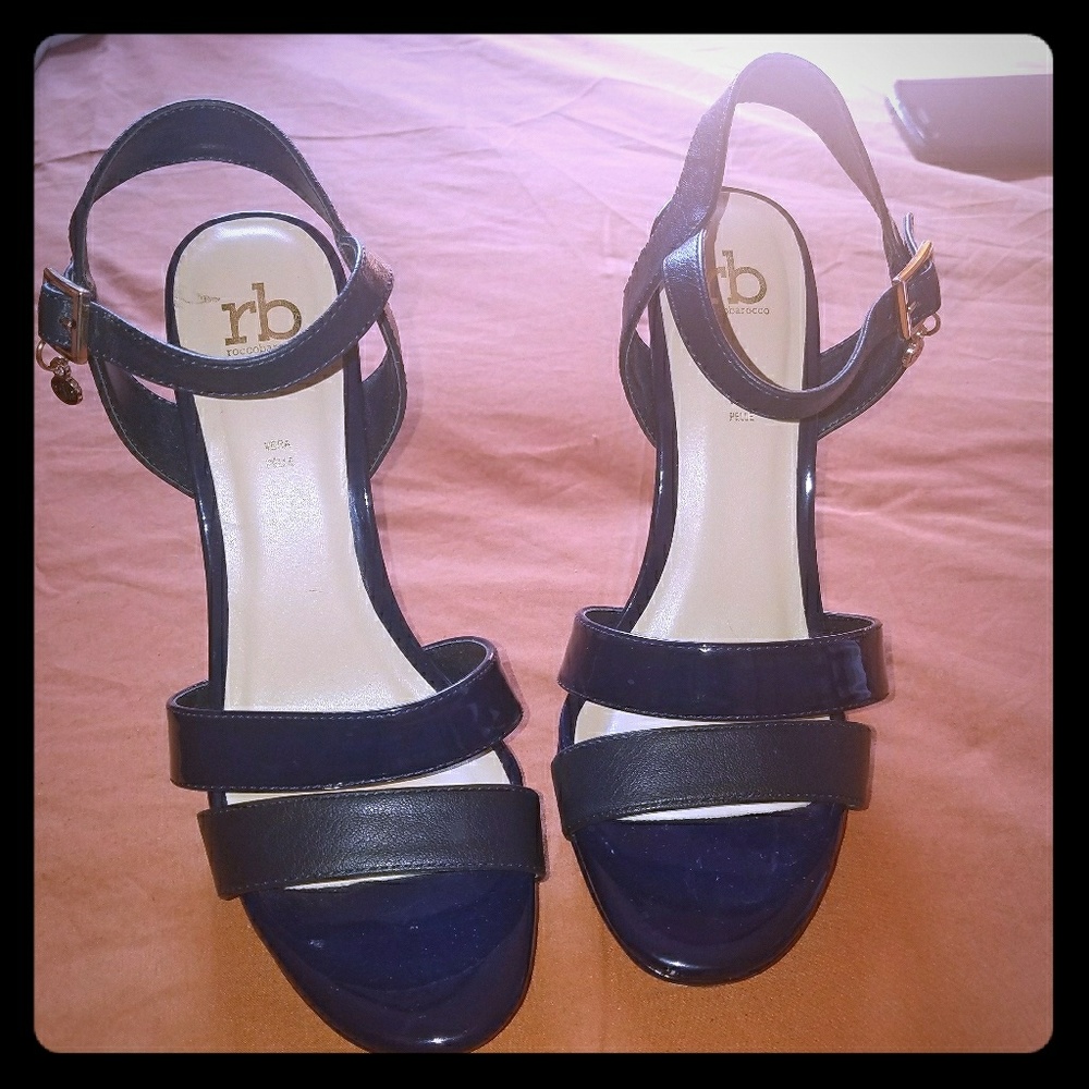 Blue heels